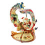 Pop Up 3D Pendulum Christmas Card Hurry Down The Chimney, thumbnail 1 of 5