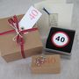 Happy 40th Birthday Filled Gift Box, thumbnail 2 of 7
