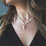 Aphrodite Pearl Necklace, thumbnail 4 of 5