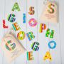 Stripe, Spot And Stars Decorative Wooden Name Letters, thumbnail 10 of 12
