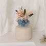Happy Birthday Dried Flower Bunch Greetings Card, thumbnail 3 of 5