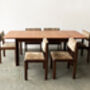 Mid Century G Plan Dining Table With Six Dining Chairs, thumbnail 3 of 12