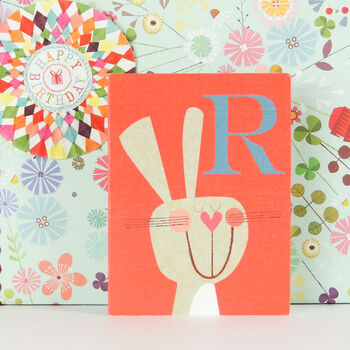Mini R For Rabbit Card, 2 of 5