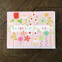 Mini Floral Thinking Of You Card, thumbnail 1 of 5