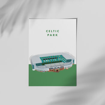 Celtic Park Celtic Football Poster, 3 of 4