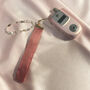 Allegra Pearl And Silk Phone Strap, thumbnail 2 of 9