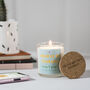 ' Believe In Yourself ' Orange And Ginger Candle, thumbnail 2 of 3