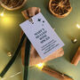 Personalised Modern Mulled Wine Spice Bag, thumbnail 7 of 9