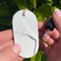 Daffodil Car Air Freshener Botanical Hanging Diffuser, thumbnail 1 of 4