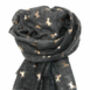 Bee Print Foil Scarf, thumbnail 10 of 10