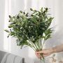 Six Packs Artificial Olive Faux Plants Olive Branches, thumbnail 3 of 7