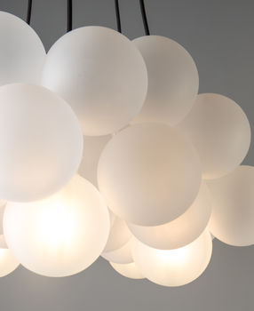 Bubble Chandelier Light By Dowsing