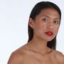 Petal Hoops Small In Gold Vermeil, thumbnail 4 of 4
