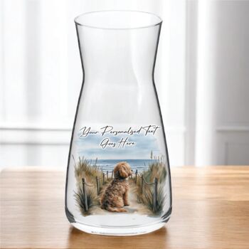 Personalised Cockapoo Dog Beach Walk Collection, 8 of 9