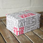 Personalised I Love You Wrapping Paper, thumbnail 3 of 8
