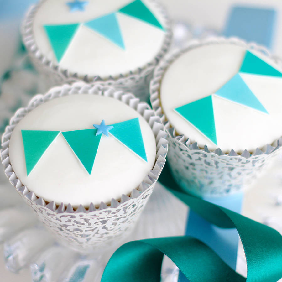 Wedding Cupcake Decorations By Clever Little Cake Kits