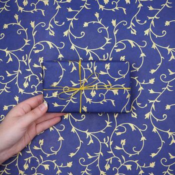 Floral Lokta Gift Wrap, 4 of 8