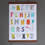 Alphabet Poster Print, thumbnail 1 of 5