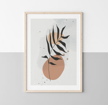 Floral Set Of Three Abstract Prints, 6 of 7