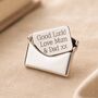 Personalised Exam Good Luck Pin Badge, thumbnail 3 of 8