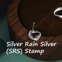 Sterling Silver Tiny Mobius Strip Stud Earrings, thumbnail 11 of 12