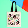 Jeff Goldblum Patterned Tote Bag, thumbnail 1 of 6