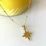 Gold Plated Follow That Star Pendant Necklace, thumbnail 1 of 9