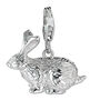 Sterling Silver Rabbit Charm, thumbnail 7 of 10