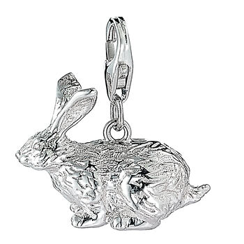 Sterling Silver Rabbit Charm, 7 of 10