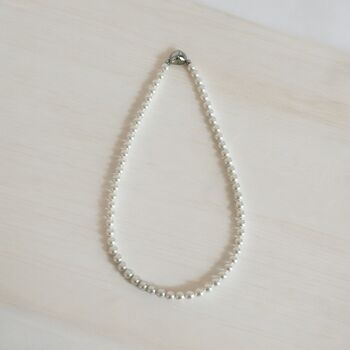 Classic Swarovski Pearl Necklace, 2 of 3