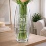 Wedding Anniversary Gifts Personalised Flower Vase, thumbnail 3 of 6