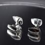 Ferrari Shield Cufflinks Luxury Car Gift For Men Black And Gold Design, thumbnail 4 of 6