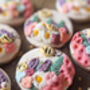 Personalised Bumble Bee Meadow Letterbox Biscuits, thumbnail 5 of 9