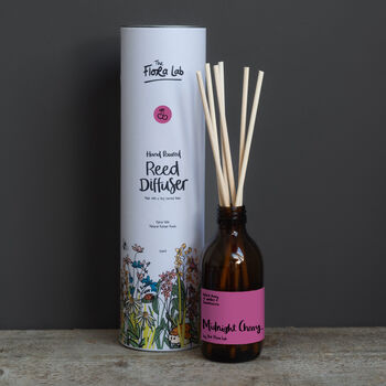 Midnight Cherry Natural Rattan Room Diffuser, 3 of 5