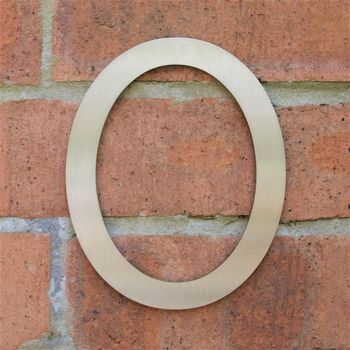 Marine Grade Stainless Steel House Numbers, 3 of 12