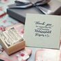 Custom Thank You For Supporting Business Rubber Stamp, thumbnail 3 of 4