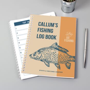 Personalised Fishing Log Book, 3 of 5