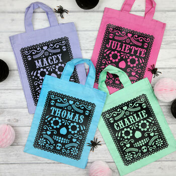 Personalised Day Of The Dead Treat Bag, 2 of 4