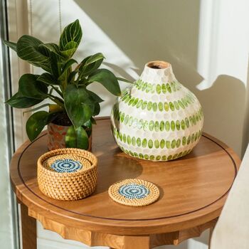 Handmade Bamboo Dry Vase – Eco Friendly Home Decor, 3 of 4