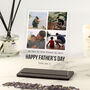 Personalised Father's Day Acrylic Photo Plaque – 'My Dad, My Best Friend, My Hero' Gift, thumbnail 1 of 2