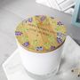 Floral Lid Mother's Day Luxury Scented Candle, thumbnail 10 of 10
