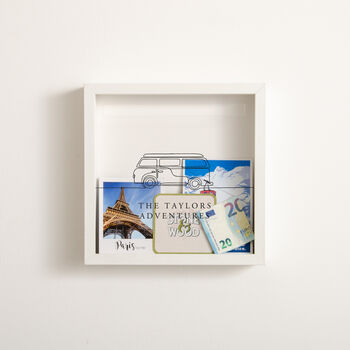 Personalised Travel Memory Frame Campervan, 3 of 10