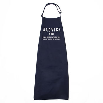 Dad To Be 'Dadvice Bbq' Men's Apron, 8 of 9