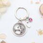 Personalised Horse Keyring Horse Rider Gift, thumbnail 2 of 9