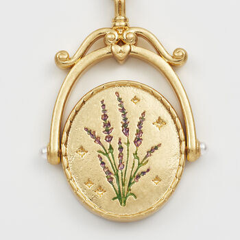 Initial Gold Spinner Necklace, 9 of 12