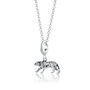 Tiger Charm Necklace, Sterling Silver Or Gold Plated, thumbnail 3 of 11