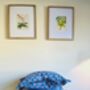 Floral Print Block Print Cushion, thumbnail 2 of 4