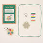 Make Your Own Flower Cross Stitch Keyring, thumbnail 3 of 8