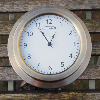 Customisable Climemet Wall Clock, 9 of 11
