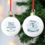 Personalised First Christmas Rocking Horse Bauble, thumbnail 2 of 3